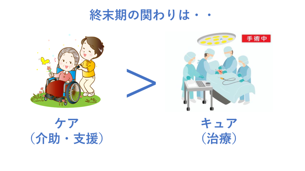 人生の終わりに大切な人をサポートする方法